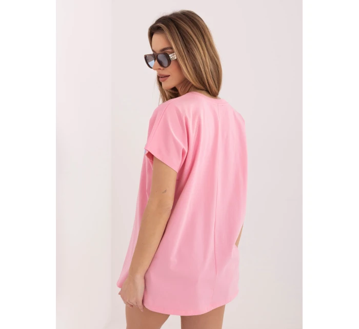 RV tričko TS A1206.84 světle růžové