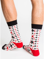 3-balení vzorovaných pánských ponožek