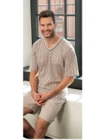 Pánské pyžamo Luna 793 M-2XL kr/r Pánské pyžamo Luna 793 M-2XL kr/r