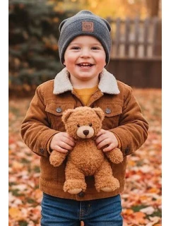 Noviti čepice CP059 Teddy Bear Cotton Boy