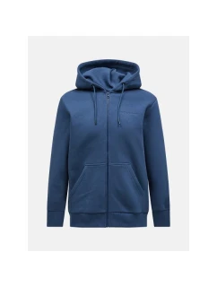 Bluza Peak Performance M Original Small Logo Zip niebieski