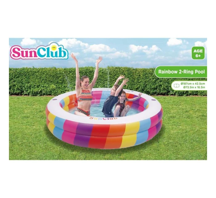 DĚTSKÁ KOUPELNA 2-BAR Rainbow 187x42,5 cm 51457 DĚTSKÁ KOUPELNA 2-BAR Rainbow 187x42,5 cm 51457