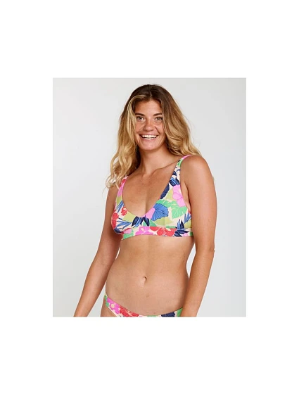 Dámská podprsenka RIP CURL Party Wave Halter, vícebarevná