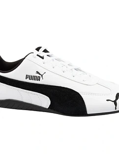 Puma – pánské sportovní boty Speedcat, černé kožené, módní tenisky