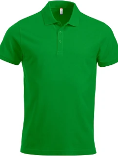 Classic S/S Pánské piqué polo z těžké bavlny apple green model 22457115 - Clique