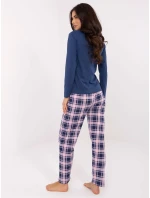 Piżama PI FP ciemny niebieski model 21755224 - FPrice