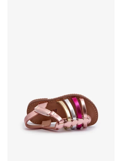 Dětské sandály Gladiator se zapínáním na suchý zip, vícebarevné Radovia