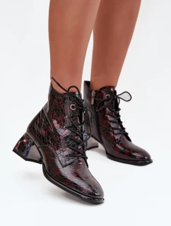 Boty na podpatku  model 218721 Step in style