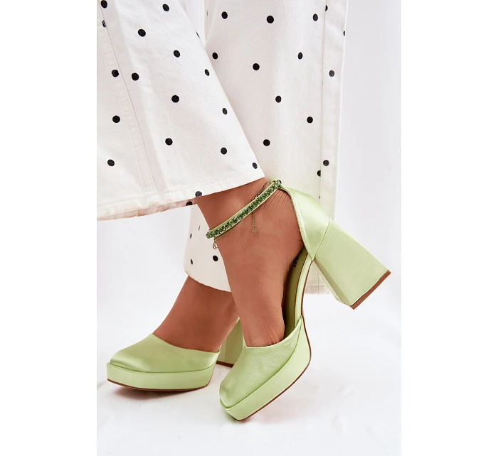 Sandály na podpatku  model 226914 Step in style