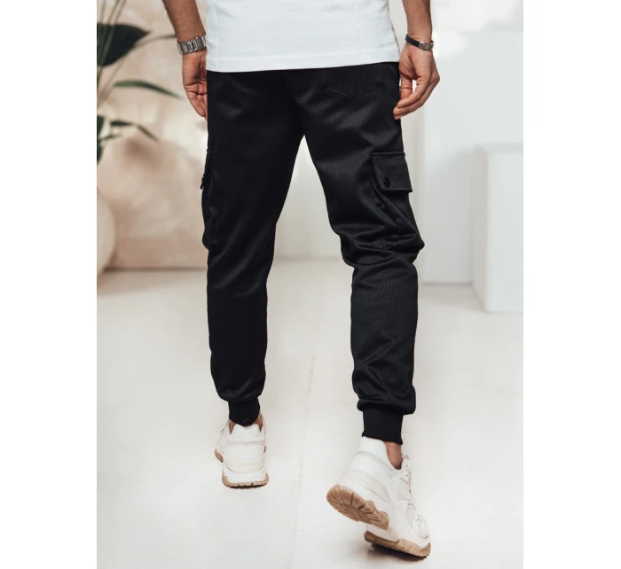 Pánské kalhoty cargo černé Dstreet model 21982800 - FashionStreet Pánské kalhoty cargo černé Dstreet model 21982800 - FashionStreet