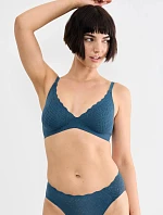 Dámská podprsenka ZERO Feel Bliss THE UP P Bra - Smoky Blue - modrá 1692 - SLOGGI