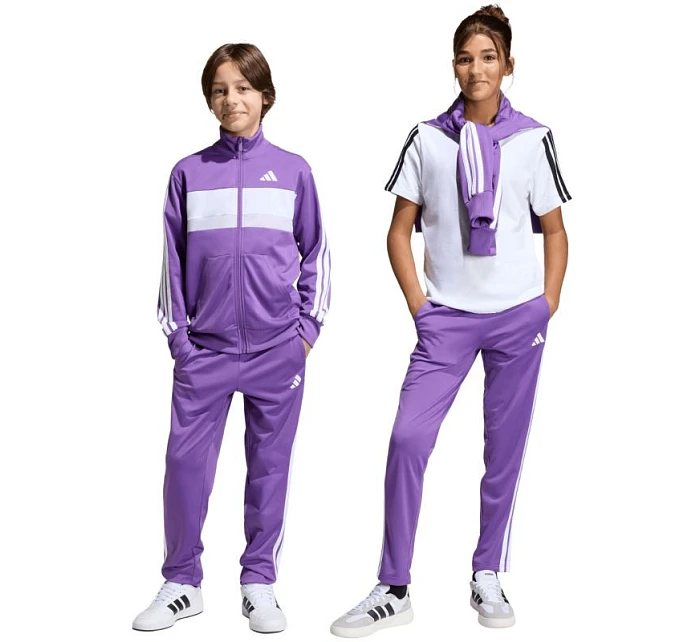 Essentials 3Stripes dětská tepláková souprava fialová model 22057558 - ADIDAS