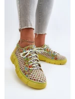 Dámské kožené polobotky model 21655136 - Maciejka