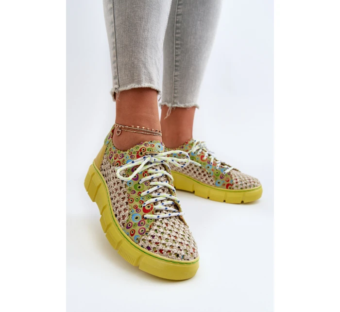 Dámské kožené polobotky model 21655136 - Maciejka