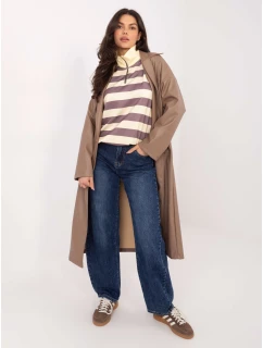 Bluzka IT BZ model 21834246 ciemny bezowy - FPrice