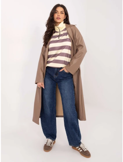 Bluzka IT BZ model 21834246 ciemny bezowy - FPrice