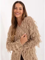 Sweter MI SW model 21314485 beżowy - FPrice Sweter MI SW model 21314485 beżowy - FPrice