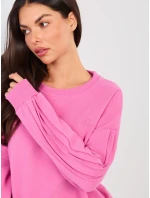 Mikina NS BL NS2548.05 tmavě růžová