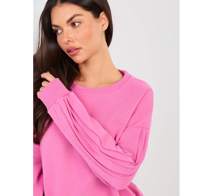 Mikina NS BL NS2548.05 tmavě růžová