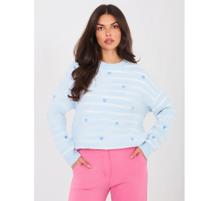 Jumper PM SW J021.75 světle modrý Jumper PM SW J021.75 světle modrý