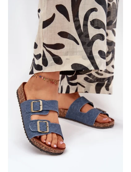 Pantofle model 216120 Step in style Pantofle model 216120 Step in style