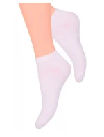 Hladké dámské ponožky Steven art.052