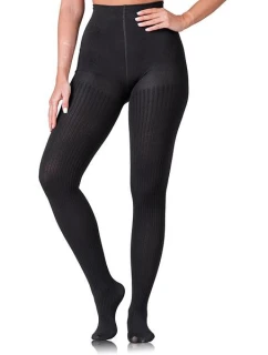 Dámské zimní punčocháče, extra hřejivé WINTER 100 DEN - BELLINDA - ribbed