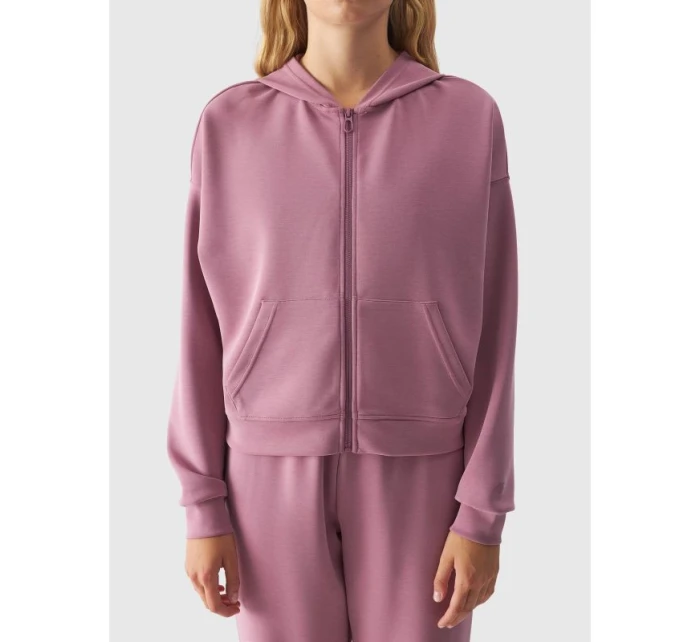 Dámská elastická mikina z modalu 4F 4FWAW24TSWSF1341-53S Dámská elastická mikina z modalu 4F 4FWAW24TSWSF1341-53S