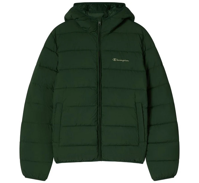 Pánská bunda Champion s kapucí zelená 221548 GS586 pánské
