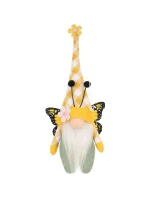 GHOST GNOM MOTHER ŽLUTÁ 25CM JARNÍ DEKORACE dětské