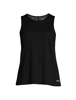 Dámské tréninkové tričko CASALL Soft Texture Tank, černé