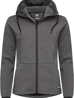 Cutter & Buck Pemberton Jacket Women Dámská mikina s kapucí 68.8419 anthracite melange