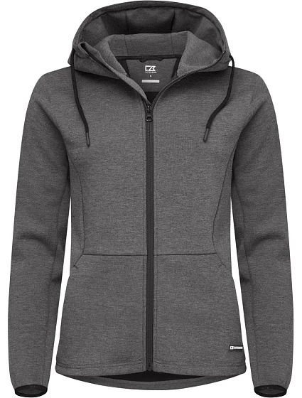 Cutter & Buck Pemberton Jacket Women Dámská mikina s kapucí 68.8419 anthracite melange Cutter & Buck Pemberton Jacket Women Dámská mikina s kapucí 68.8419 anthracite melange