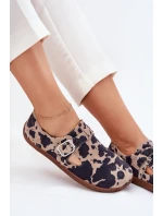 Semišové Polobotky Dámské S Přezkou  model 21703105 - Zazoo