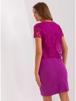 Sukienka LK SK fioletowy model 18856591 - FPrice Sukienka LK SK fioletowy model 18856591 - FPrice