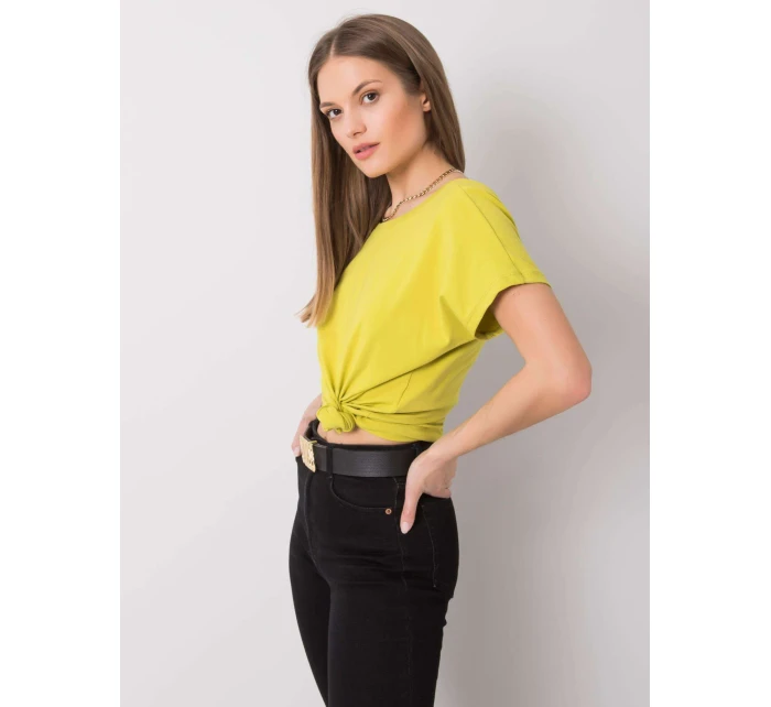 Tričko RV TS 4662.25P limetkově zelené