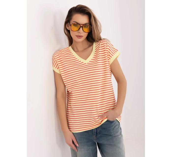 RV tričko TS A1124.90 světle žluté