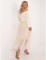 Sukně TW SD BI 881.43P béžová Sukně TW SD BI 881.43P béžová