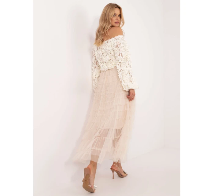 Sukně TW SD BI 881.43P béžová Sukně TW SD BI 881.43P béžová