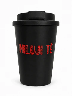 černý termohrnek 300 ml model 22147816 - Giftela