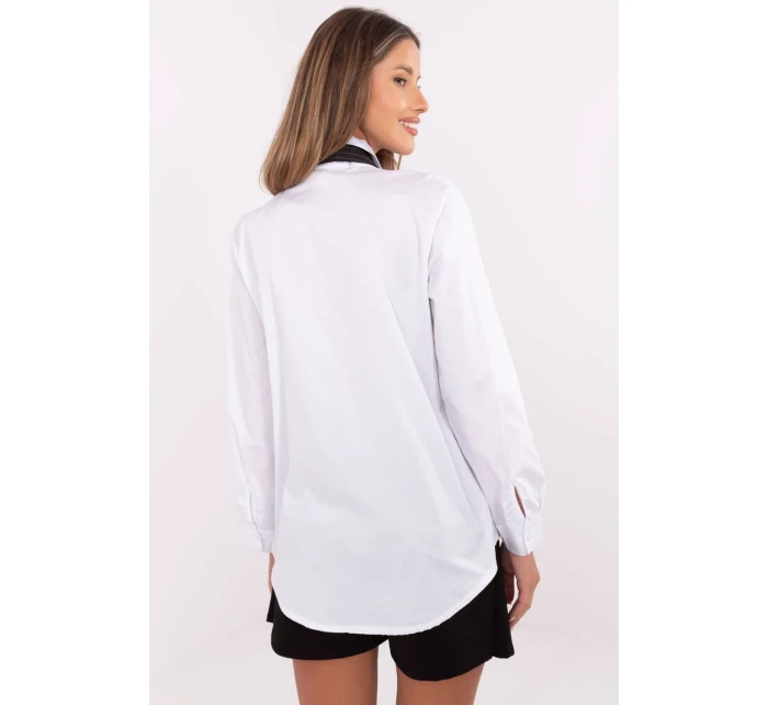 Košile s dlouhým rukávem  model 203948 Italy Moda