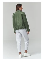 hřejivá kordová bunda model 225691 Makadamia hřejivá kordová bunda model 225691 Makadamia