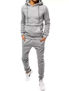 Pánské světle šedé tepláky model 21963006 - Dstreet