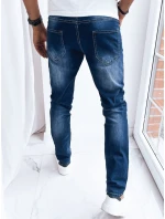Pánské modré džínové kalhoty FashionStreet UX3990 Pánské modré džínové kalhoty FashionStreet UX3990