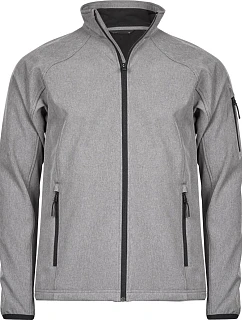 Tee Jays TJ 9510 Pánská 3-vrstvá softshellová bunda 18.9510 grey melange