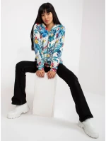 Mikina RV BL 8120.69P bílá a modrá