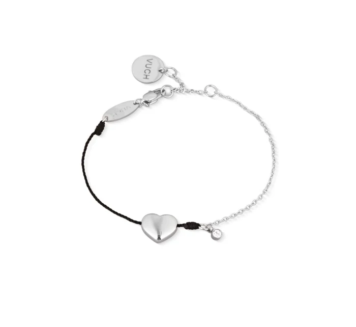Náramek VUCH Shiny Heart Black Náramek VUCH Shiny Heart Black