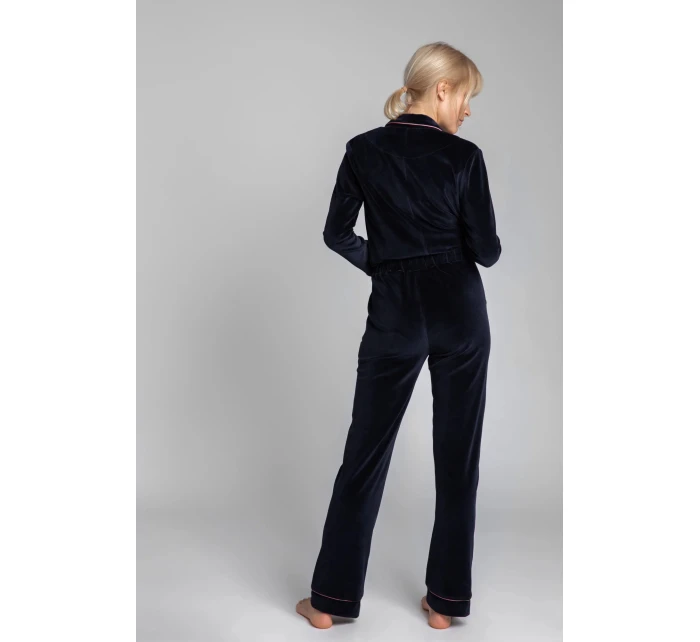 Dámské domácí kalhoty LA008 Tmavě modrá - LaLupa