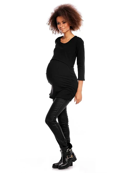 Dámská tunika model 20527810 černá - PeeKaBoo Dámská tunika model 20527810 černá - PeeKaBoo