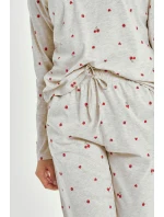 3430 DÁMSKÉ DLOUHÉ PYŽAMO ADELE S-XL